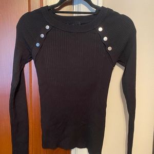Express black sweater
